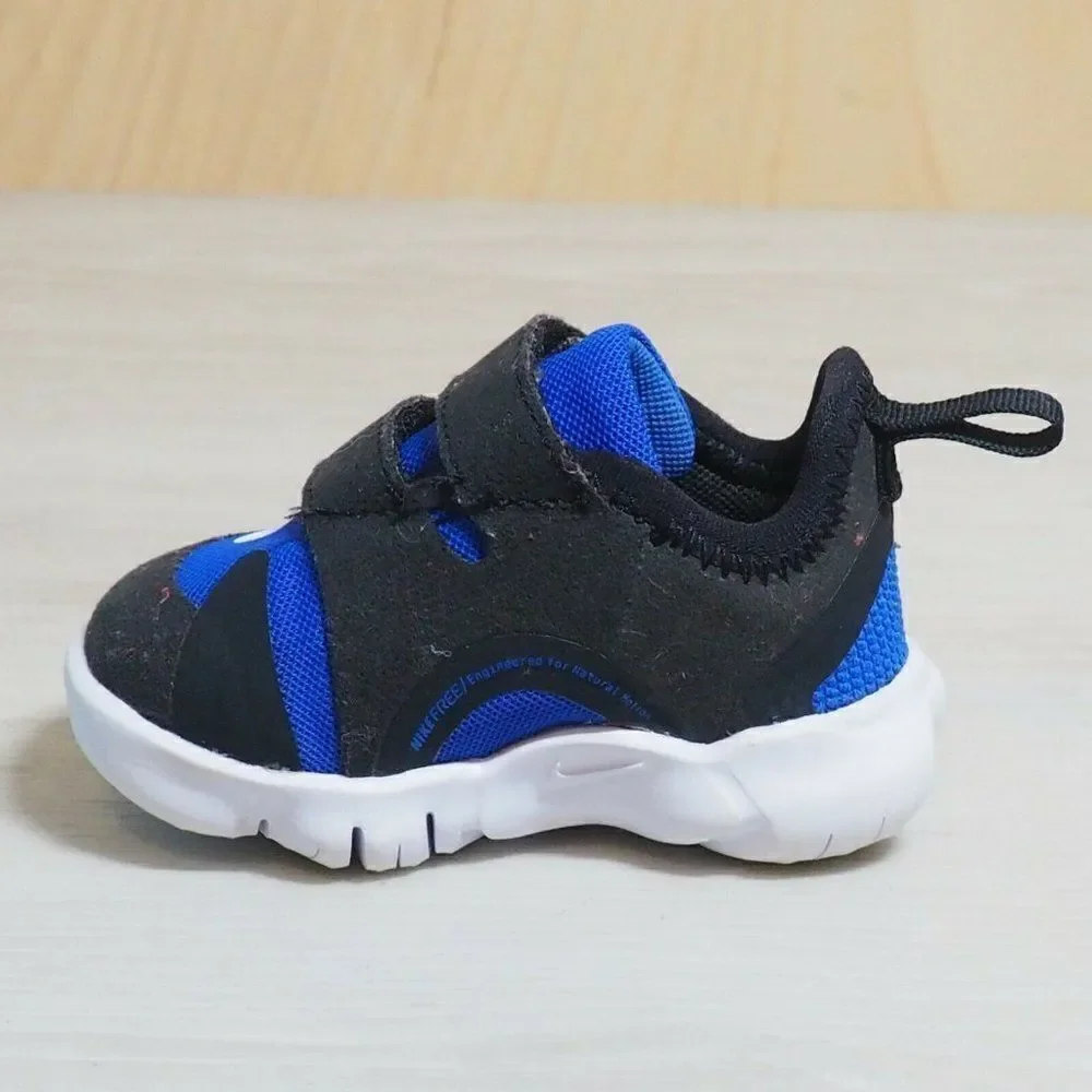 Nike Free Run RN 5.0‎ Racer Blue / Black Toddler 3